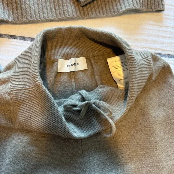 ✨ Lisa Yang 100% Cashmere Sweater & Trouser Set Luxe Knit ✨ - Picture 3 of 6